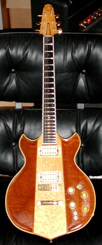 Mahogany Doublecut with Maple Bout